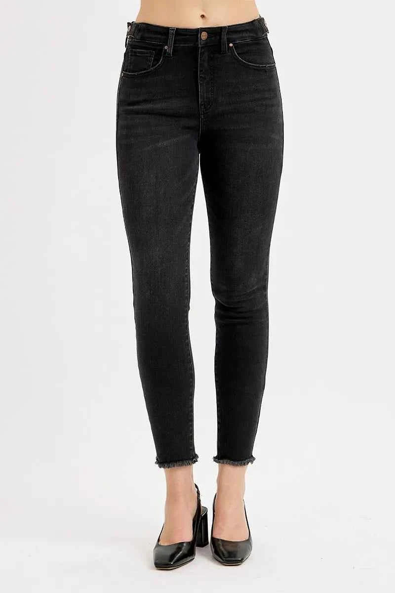RISEN Full Size Tummy Control High Rise Adjustable Waist Skinny Jeans Plus Size BLACK 668265a5afe44d49b3580e8d2fdf042e-Max-Origin