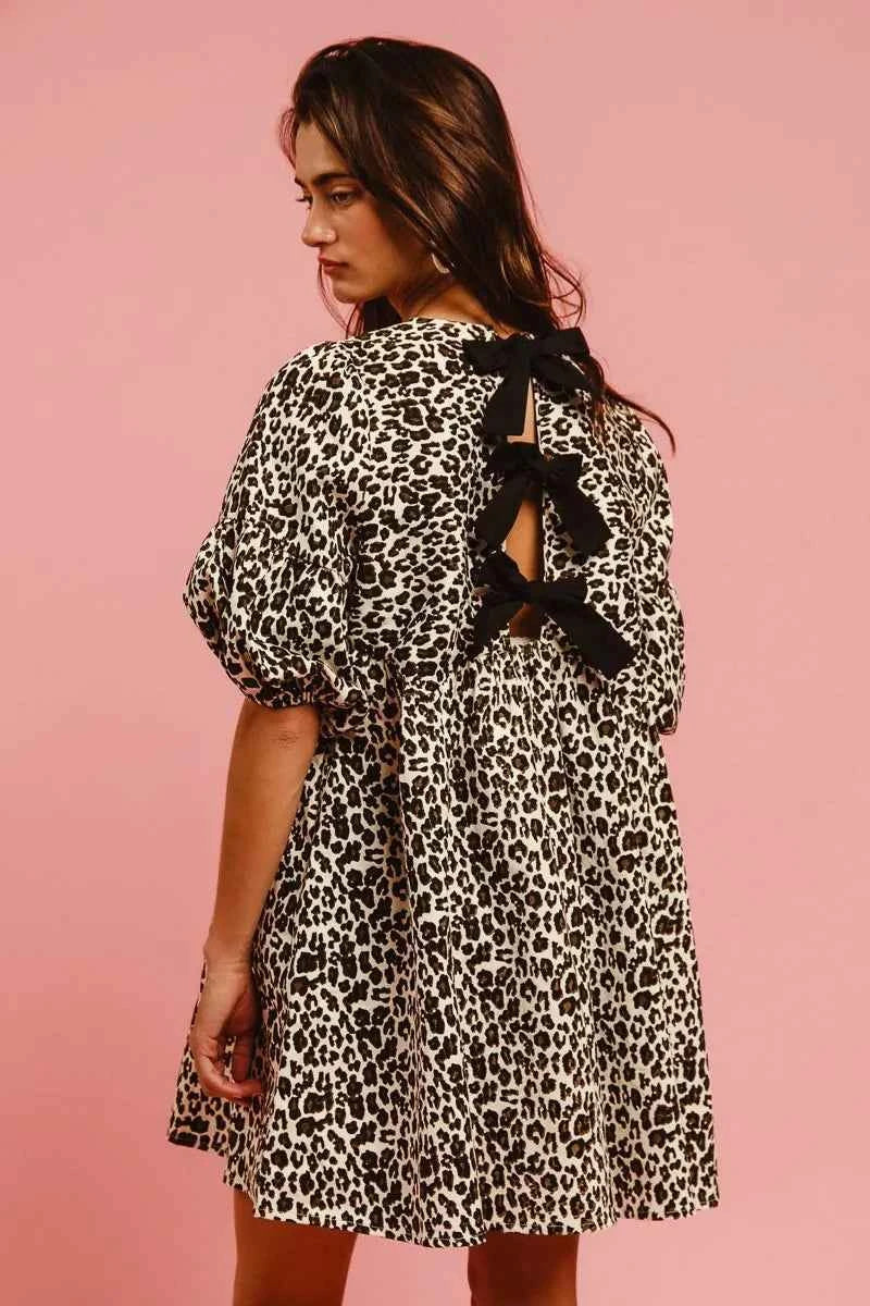 BiBi Leopard Denim Dress With Back Contrast Tie Detail 66cc4d86a4574cc3ac7fac65df4bd6d0-Max-Origin