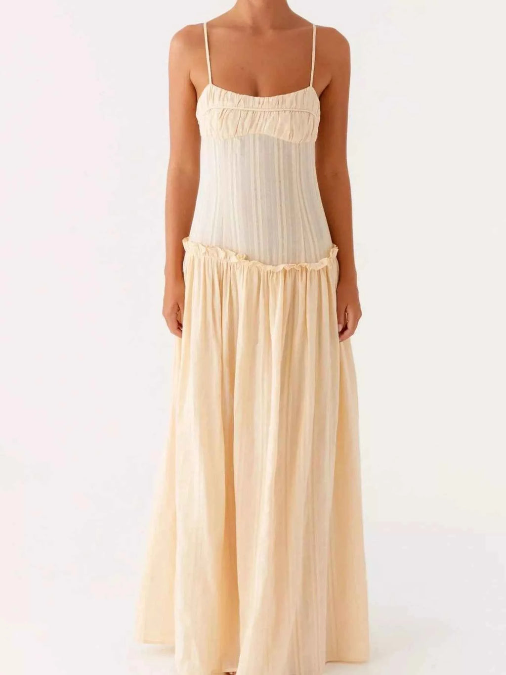 Frill Spaghetti Strap Maxi Dress 67ed26fb-18be-492a-a549-1d0ad779f318-Max-Origin