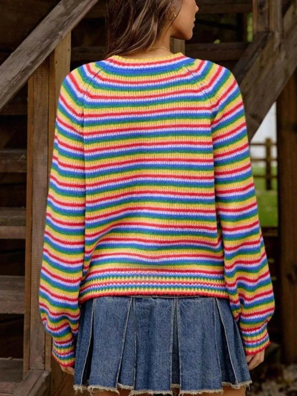 Rainbow Striped Pullover Sweater 687812e3-55f6-45d2-8b48-efcc0aa6eb9b-Max-Origin