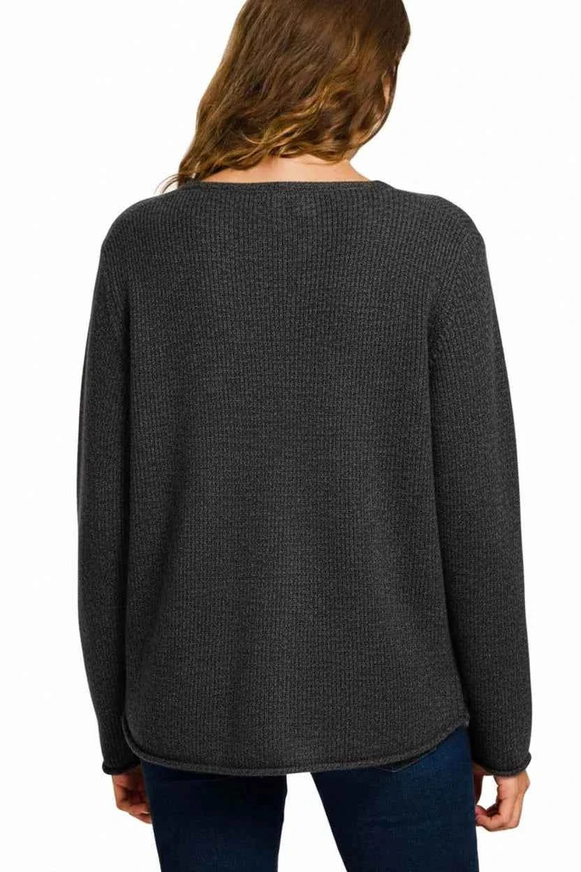 Zenana Beach V Neck Sweater 68ab343c-bccc-40ed-a974-5f00387e380f-Max-Origin
