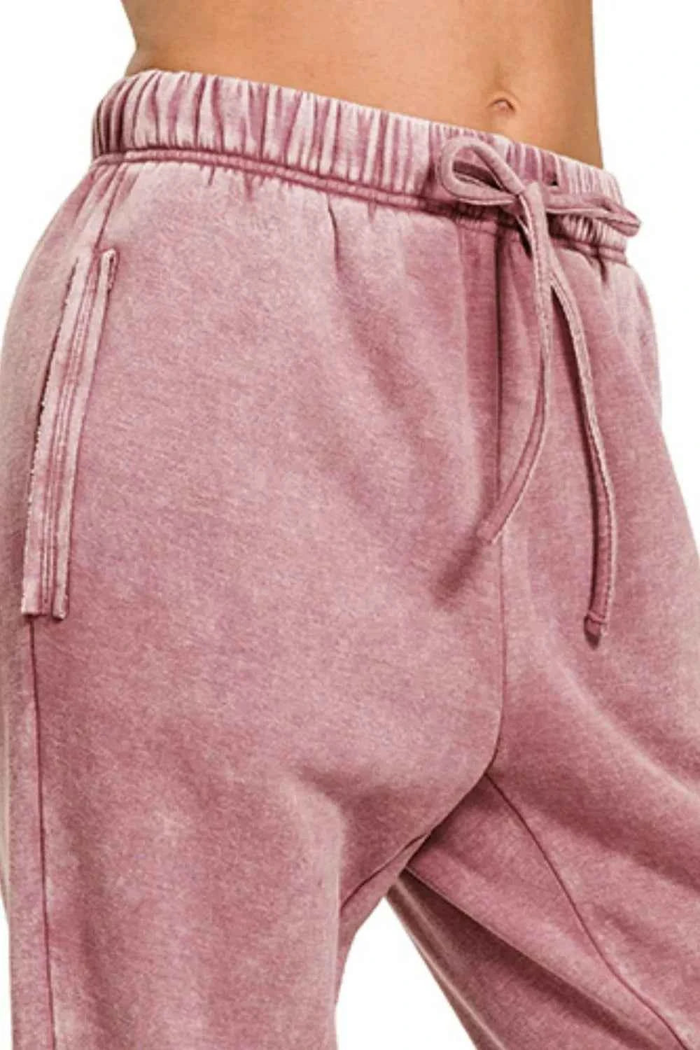 Zenana Acid Wash Fleece Sweatpants with Pockets 692a86eb-5dfa-4fae-ab75-f332b8b47863-Max-Origin