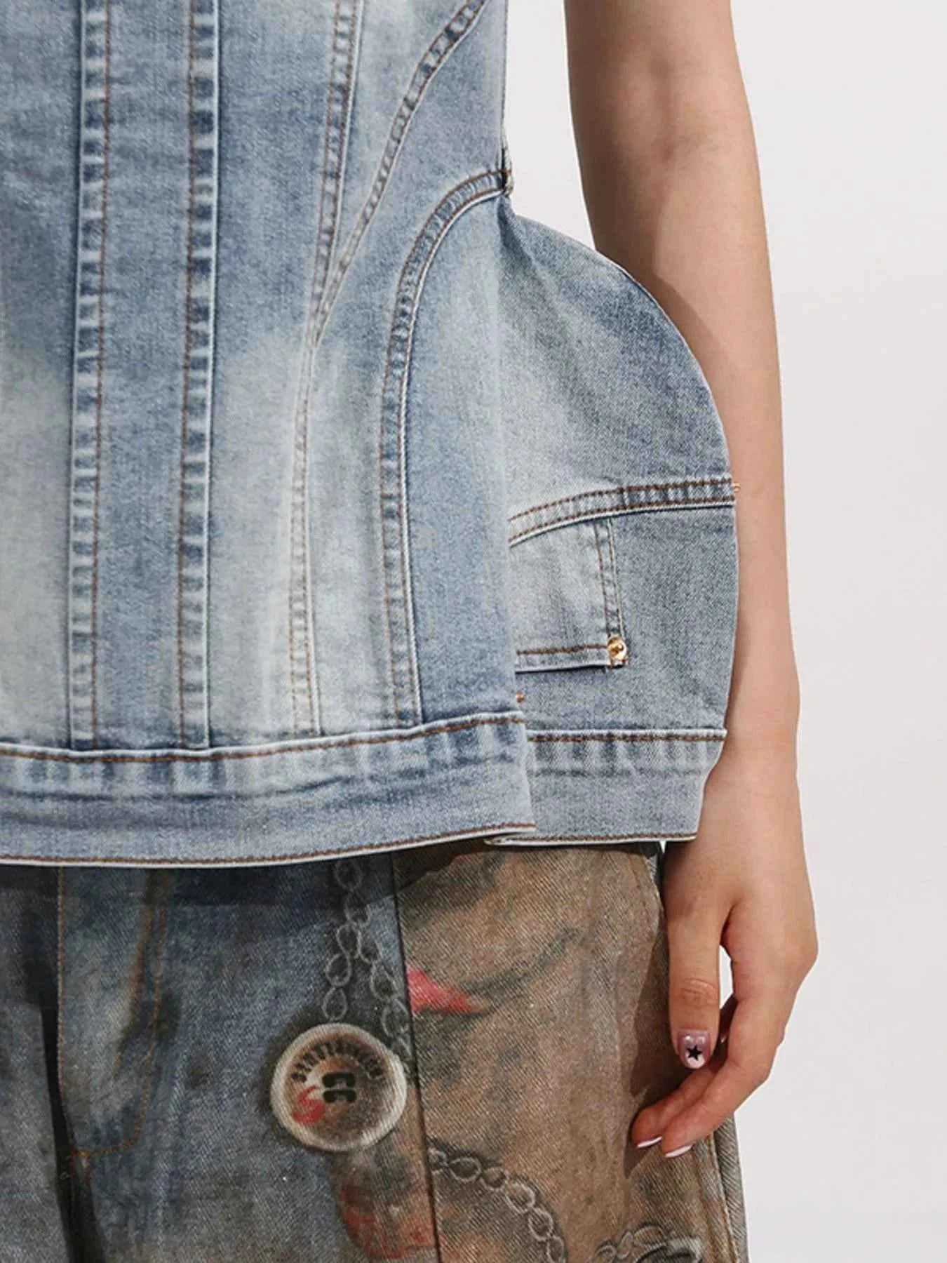 Zip Back Denim Tube Top 694fa276-d169-4b9d-8d67-205271541245-Max-Origin