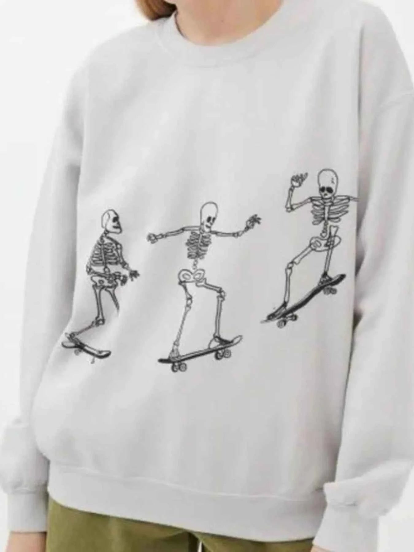 Skeleton Graphic Oversized Sweatshirt 6986d92b-de92-43ea-9c29-eb3fbd7f778f-Max-Origin
