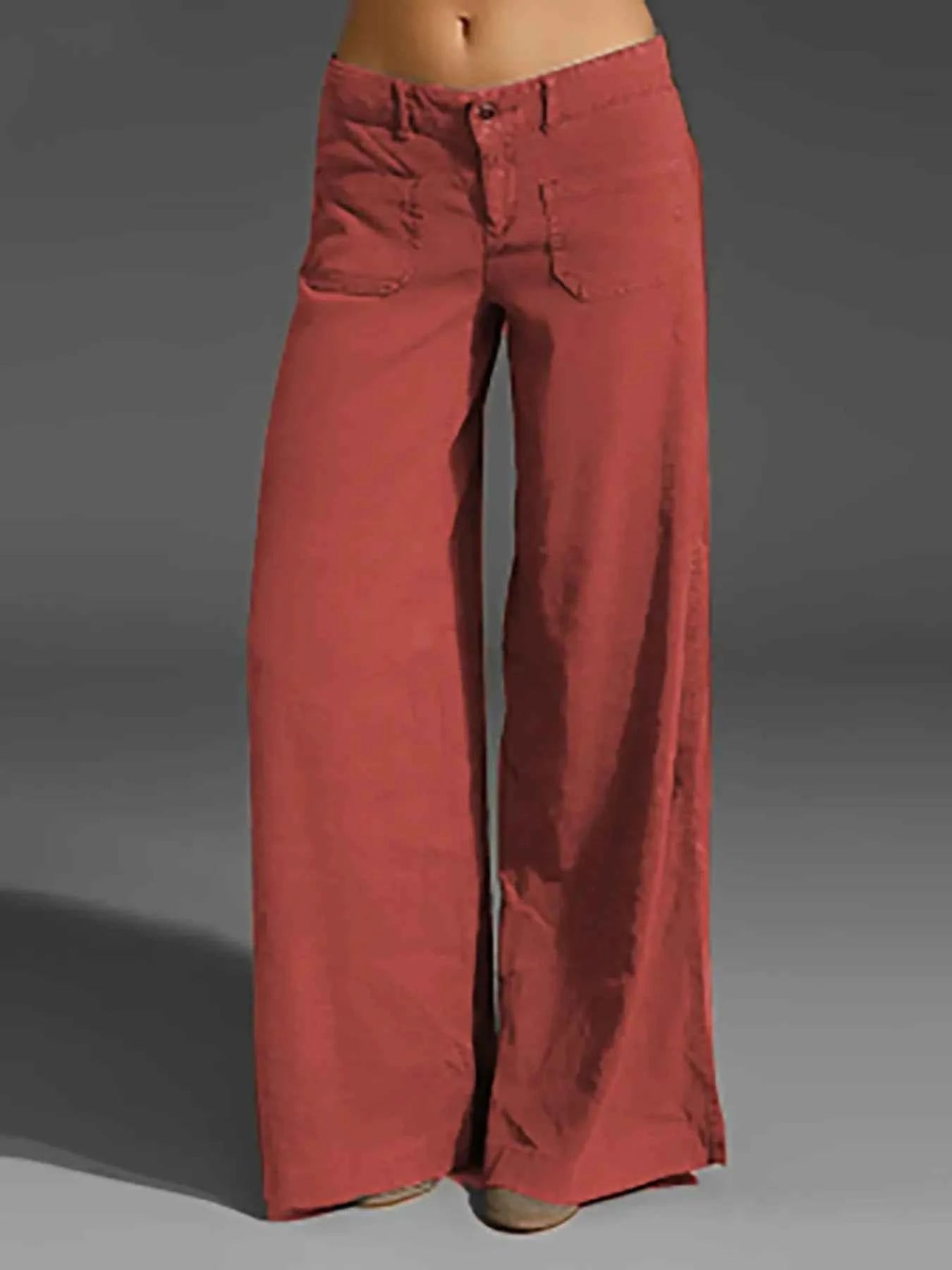 Full Size Wide Leg Pants with Pockets Plus Size Orange Red 6a05cd73700e4ec692755cd8408b9c9f-Max-Origin
