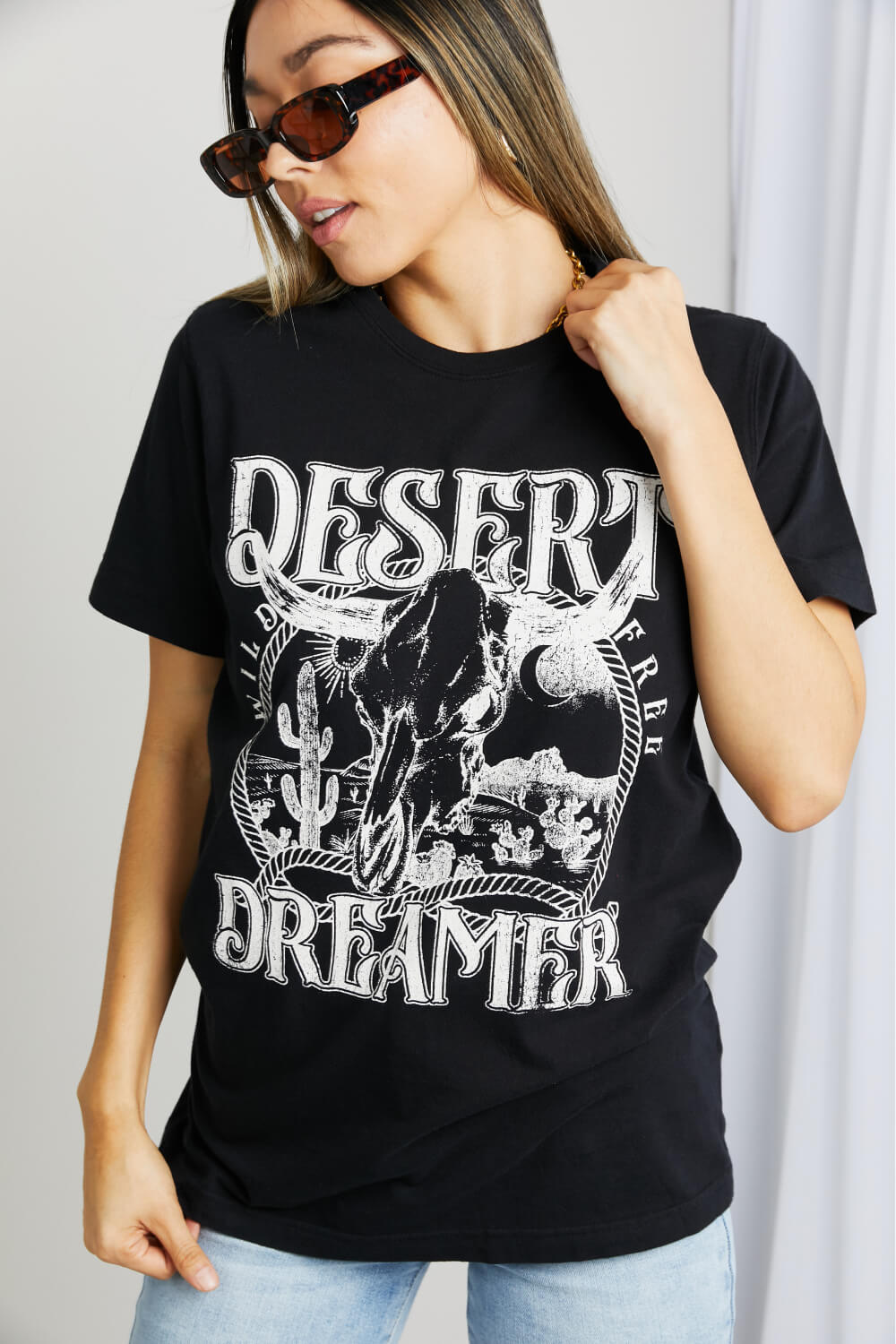 mineB Full Size DESERT DREAMER Graphic Tee 6a4d1b8877544893841bb894f11518b4-Max