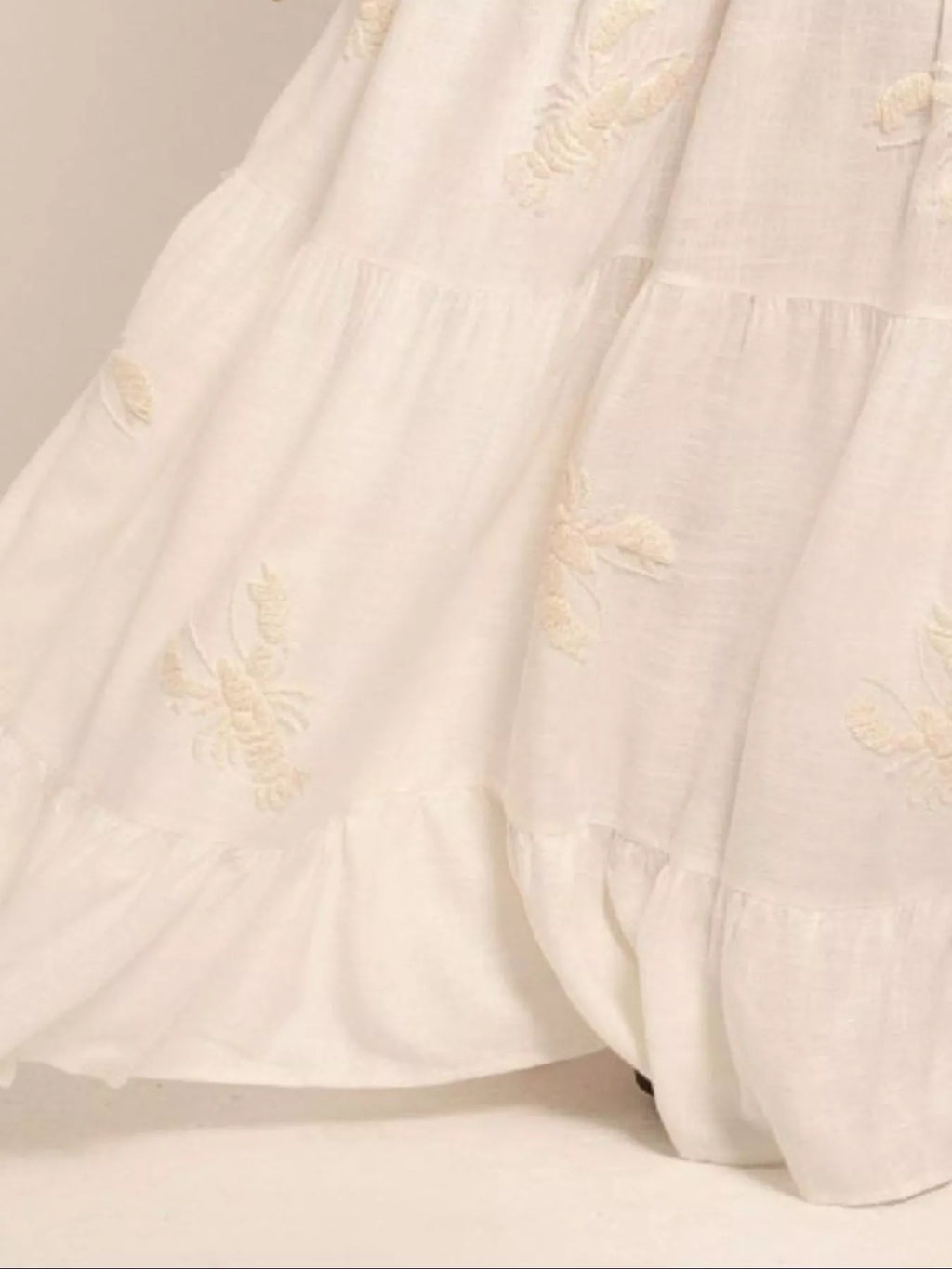 Embroidered Square Neck Tiered Maxi Cami Dress 6ab97de1-dc90-41b5-ad8d-38390fba1314-Max-Origin