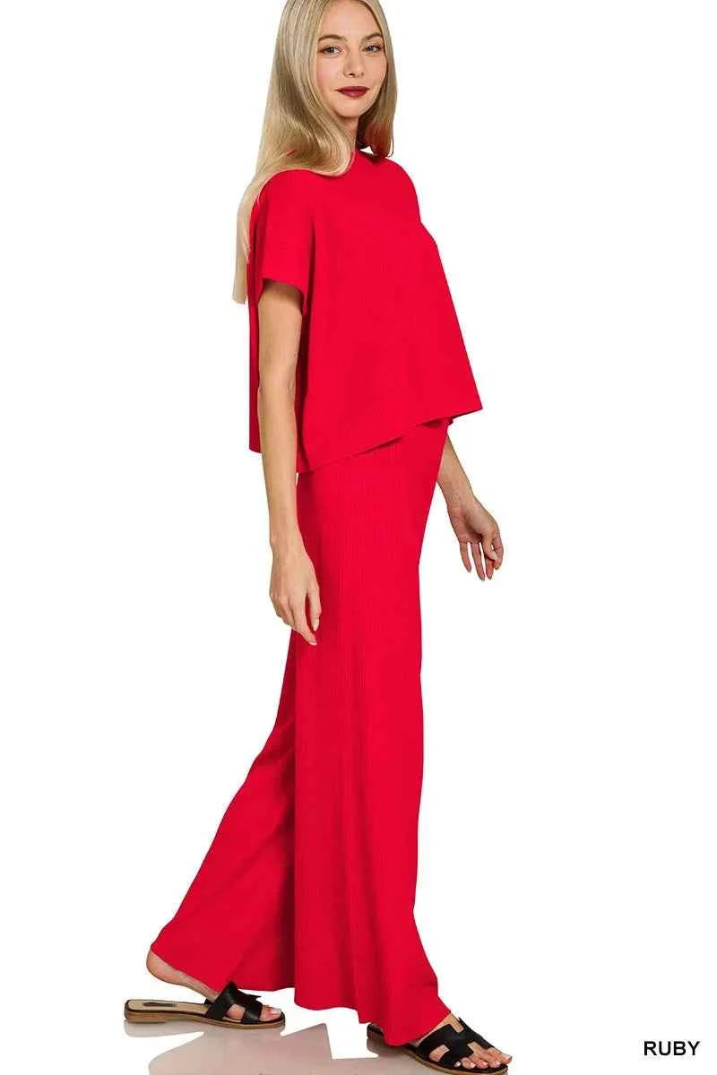 Zenana Viscose Sweater Short Sleeve Top and Pants Set 6bddb509654e40a382c2b2b5c6001eb9-Max-Origin