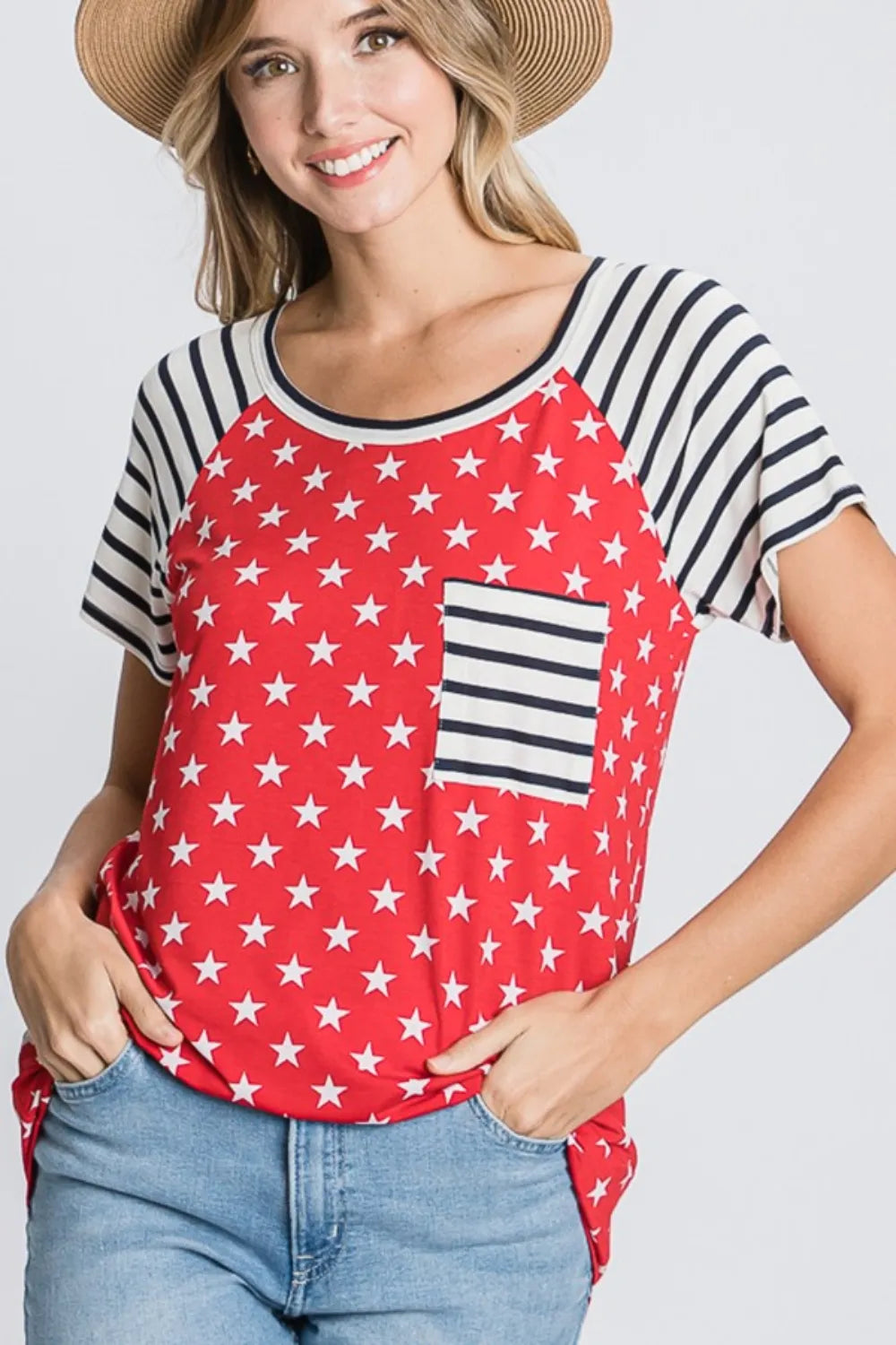 Heimish Full Size Star & Striped Round Neck Short Sleeve T-Shirt Plus Size 6bde17d8-365c-45df-b018-2ef83035293c-Max