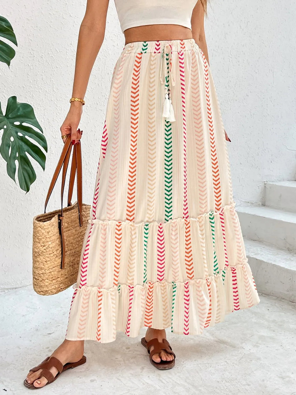 Frill Printed Maxi Skirt 6c1de24c-1570-460f-81da-2886d7524ad6-Max-Origin