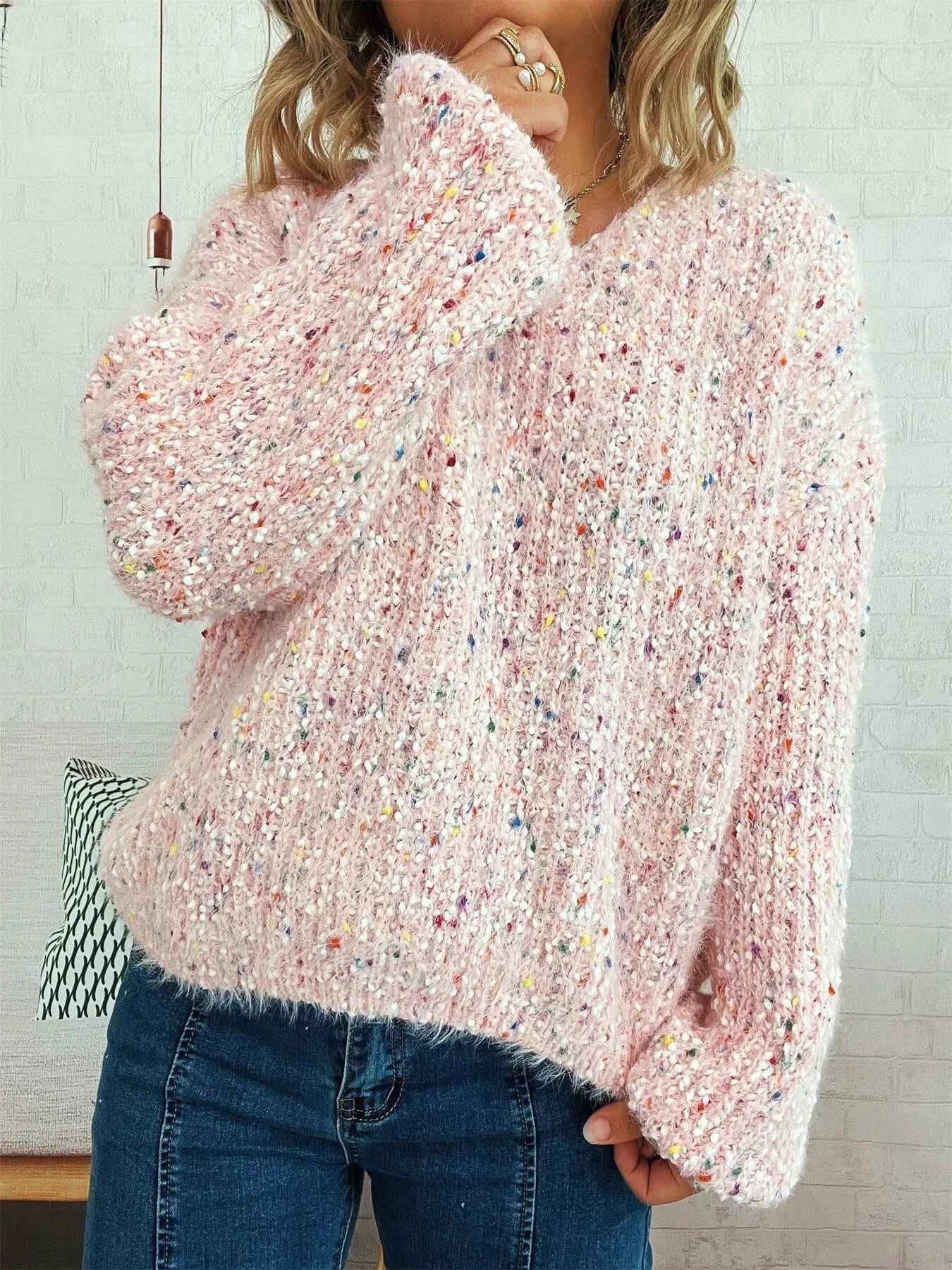 Colorful Long Sleeve Sweater 6c22d03e637e443885592ad2b9ba90c1-Max-Origin