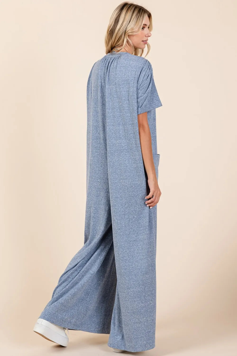 Mittoshop Button Detail Short Sleeve Wide Leg Jumpsuit 6c917ea2-8700-4a09-92b2-43ddf6a7ac41-Max