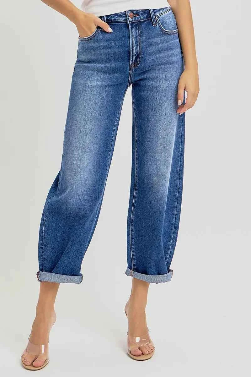 RISEN Full Size High Rise Crop Mild Barrel Jeans Plus Size 6d5f7c5e-31e2-47bd-a315-532bd332f7ed-Max-Origin