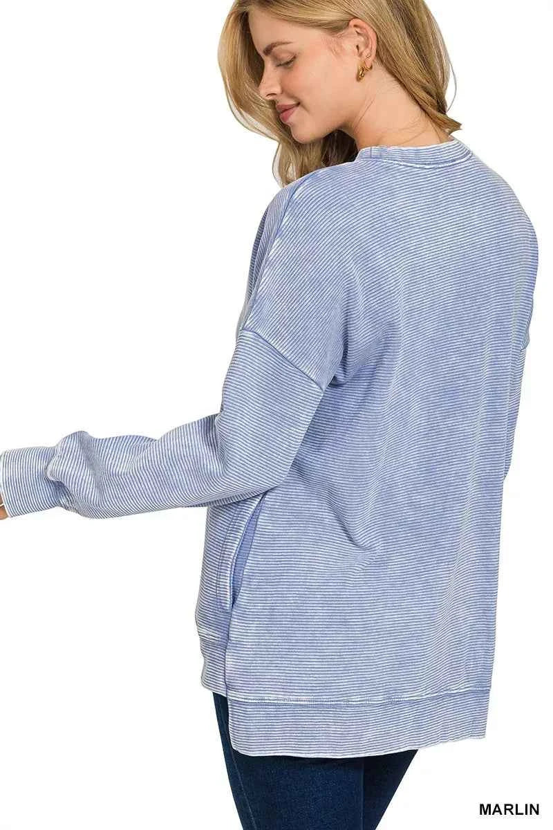 Zenana Full Size Acid Washed Double Ribbed Hi-low Sweatshirt Plus Size 6d8c01e679b941e3936a840b2d538368-Max-Origin