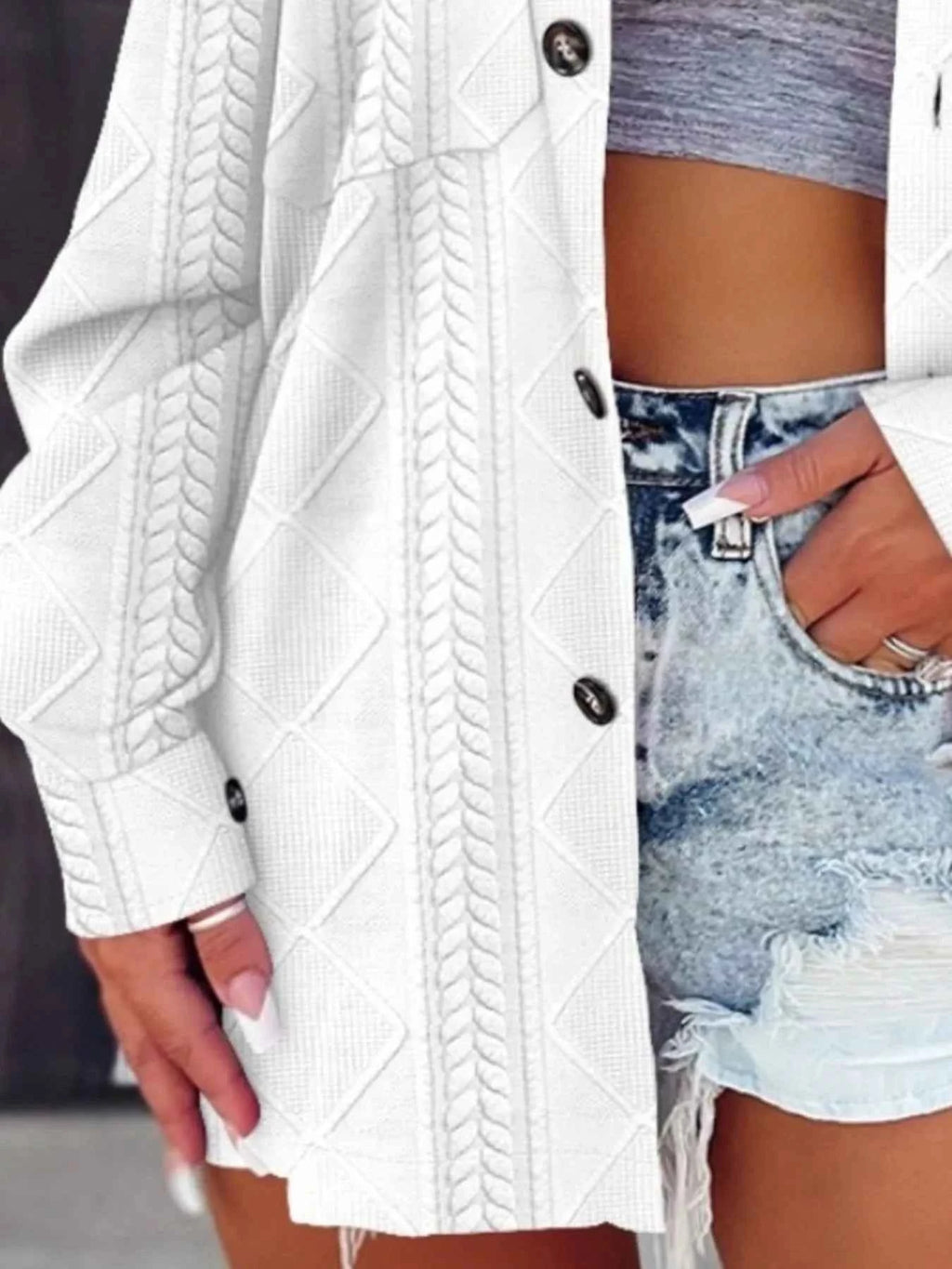 Button Up Long Sleeve Knit Outerwear 6dbcbe5a-b321-4bbb-9674-10918e1999ba-Max-Origin