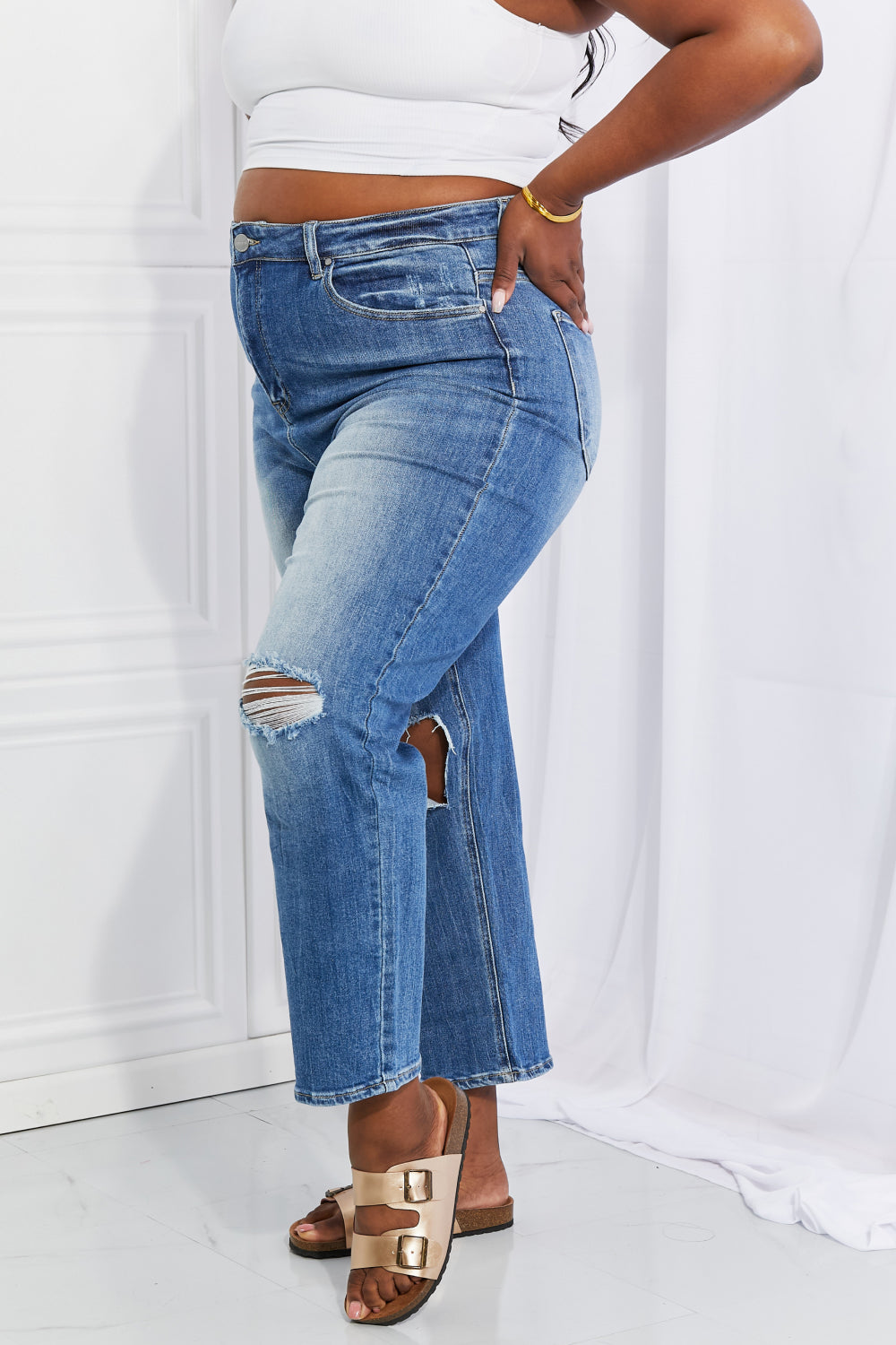 RISEN Full Size Emily High Rise Relaxed Jeans 6e96bfa6bd4e4212804a2029781442ed-Max