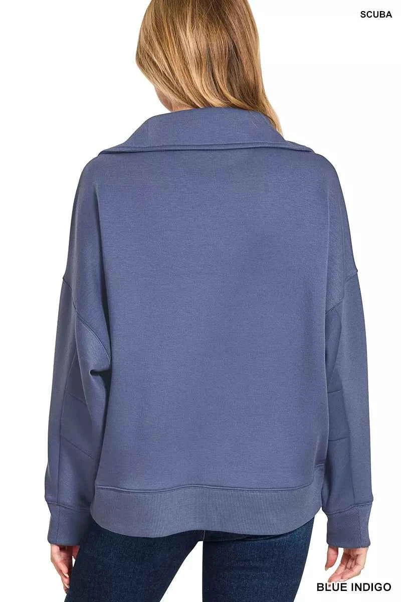 Zenana Scuba Collared Pullover and Pants Set 6e9e88e94d994baeb5c5811b706cbcdc-Max-Origin