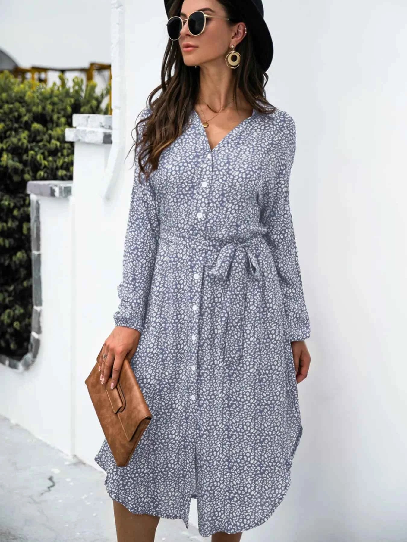 Button Down Printed Long Sleeve Shirt Dress 6f7bcd06-767b-4ca5-a30b-4e7f795bb5ce-Max-Origin