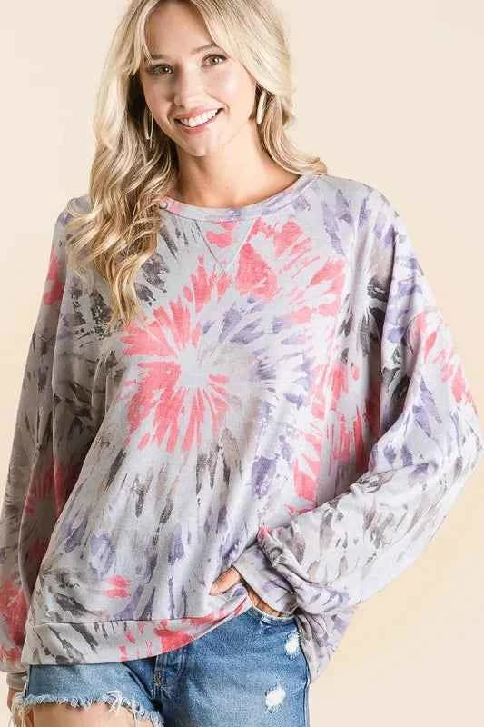 BiBi Tie Dye Print Terry Pull Over 6fcbfbead02747fc910c44dd6240577a-Max-Origin