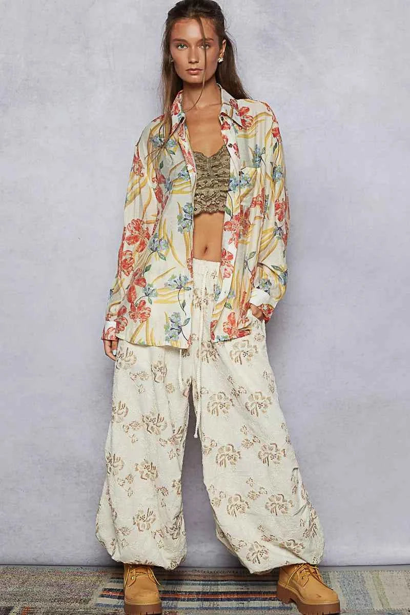 POL Floral Print Button Down Long Sleeve Shirt 70d604d9-e675-4c9f-a38d-e789bd02d7a1-Max-Origin