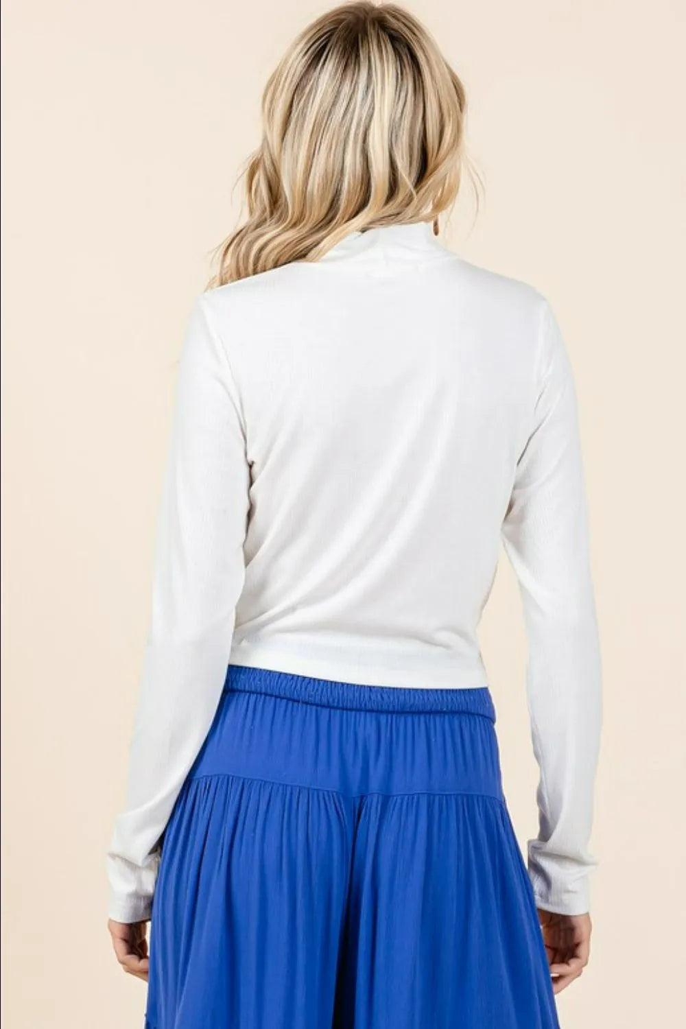Mittoshop Mock Neck Rib Knit Long Sleeve Crop Top 70d95599-1efa-48eb-b623-039b03d551ab-Max