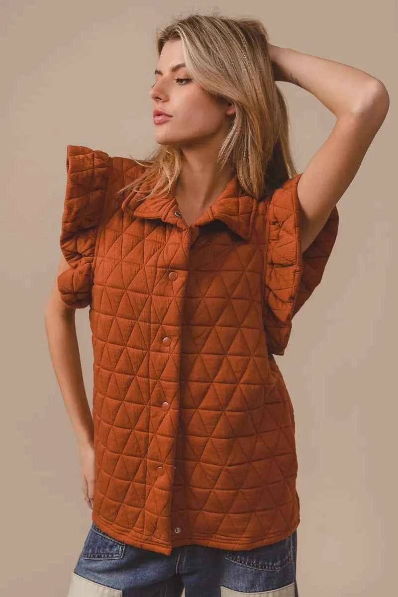 BiBi Quilting Knit Ruffle Sleeve Vest 710617ed913142b5b3a58bcc86df9959-Max-Origin