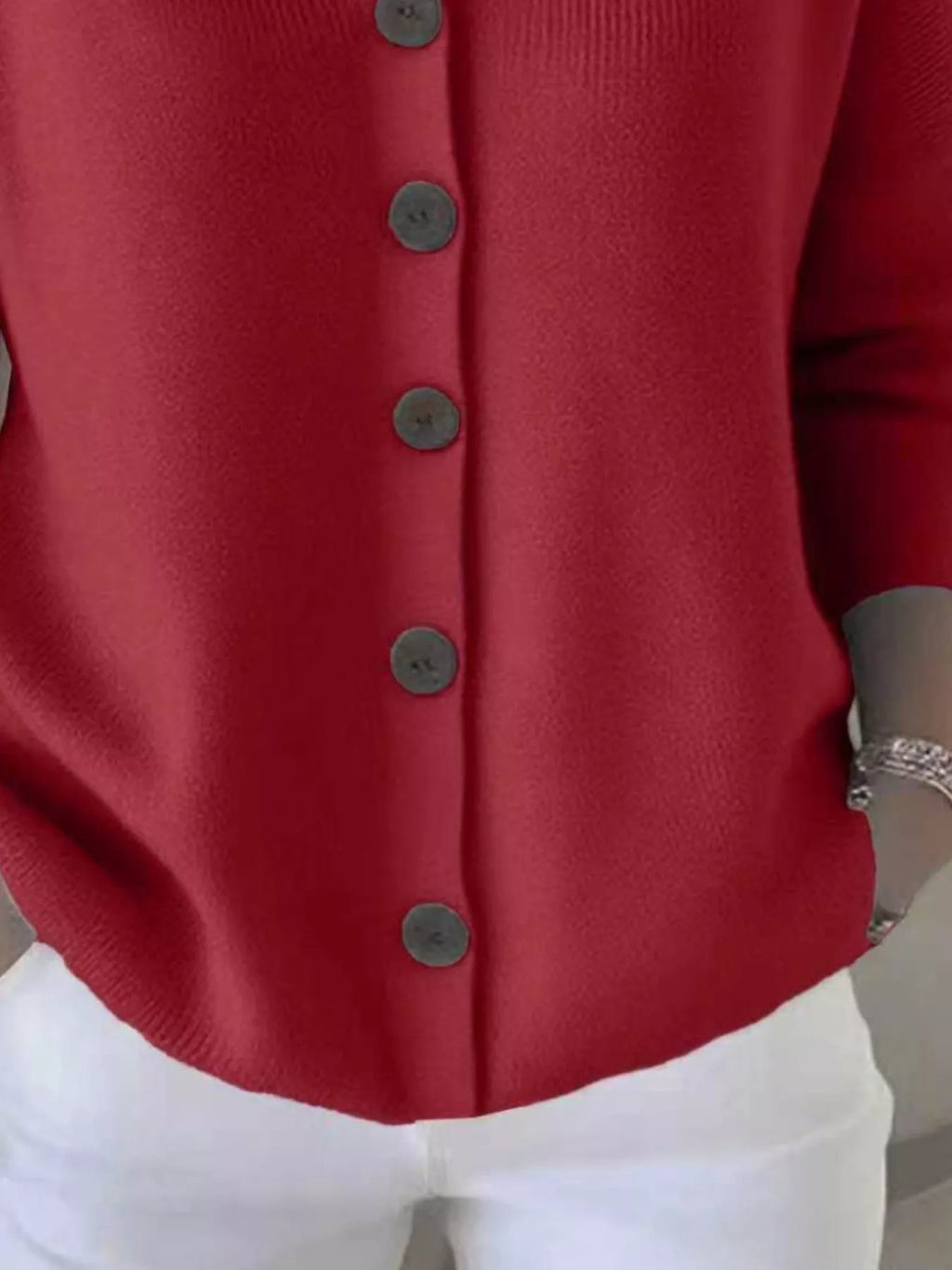 Full Size Hooded Button-Front Soft Knit Cardigan Plus Size 71ac774d-a37a-41d5-a568-c6828f04e128-Max-Origin