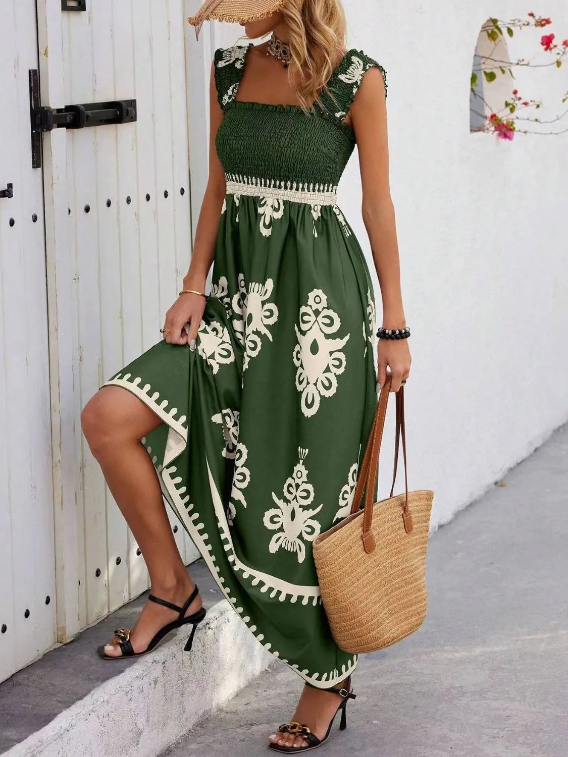 Smocked Printed Wide Strap Maxi Dress 7234d019-169b-473e-9fb1-48f589ec1b75-Max-Origin