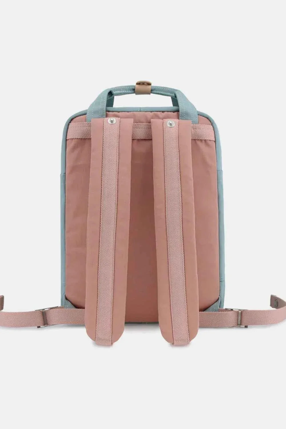 Himawari Contrast Waterproof Nylon Backpack Bag 72748730-320f-4069-8493-bdbce3331c16-Max