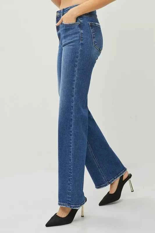RISEN High Rise Straight Jeans 72af8af4a0ee4b35a786ef1f4c8cfb9d-Max-Origin