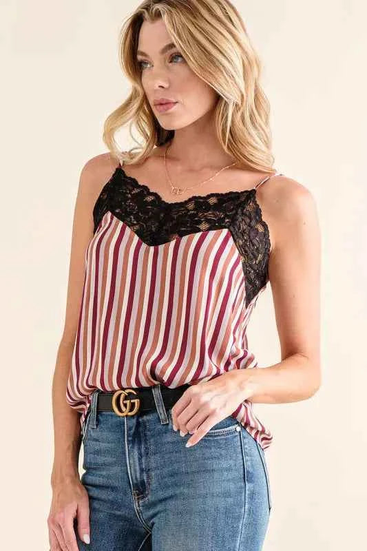 And The Why Stripe Print with Lace Cami 739b750730e84710a8362a3982bea0dc-Max-Origin