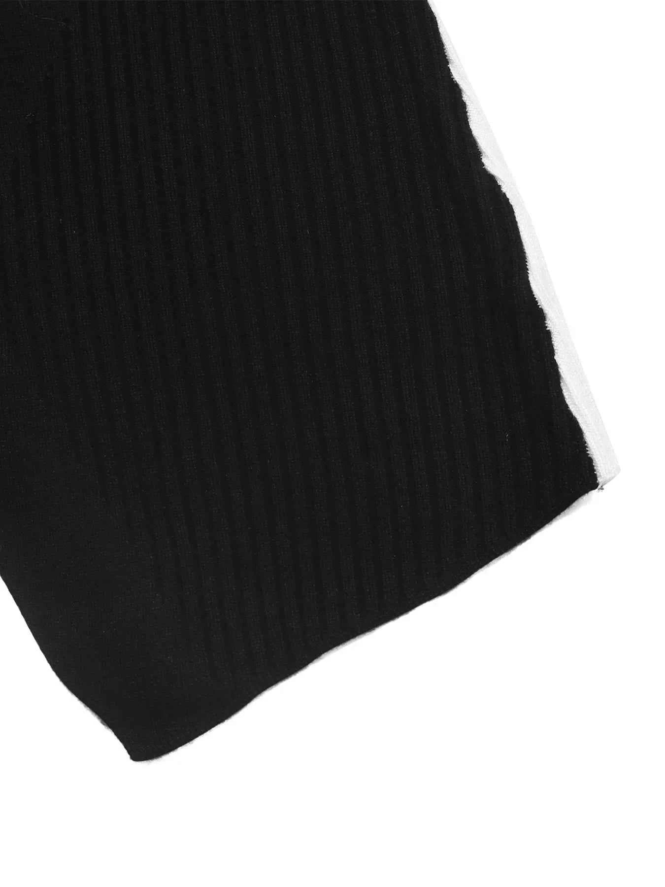 Color Block V-Neck Sweater 73db92364a0740c883fec23e49be202b-Max-Origin