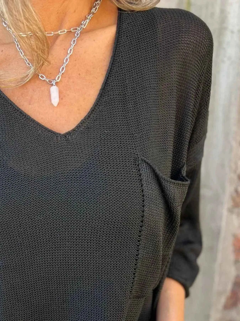 Full Size Casual V-Neck Knit Sweater Plus Size 73e1162c-d488-4a91-a99d-7f62b14c4eed-Max-Origin