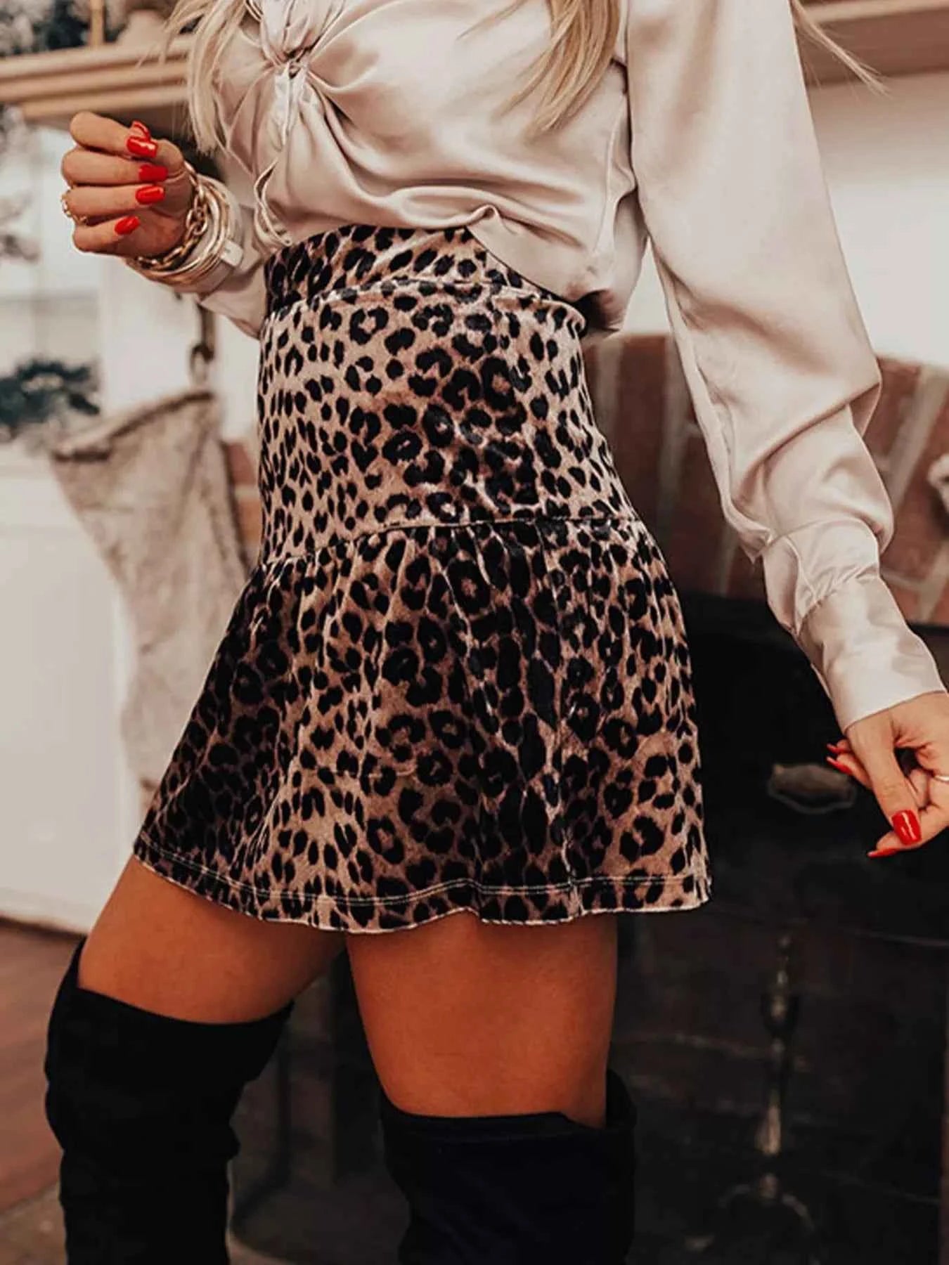 Leopard Tiered Mini Skirt 73eab02d3c7d4d5c9a241b1aeef2d11e-Max-Origin