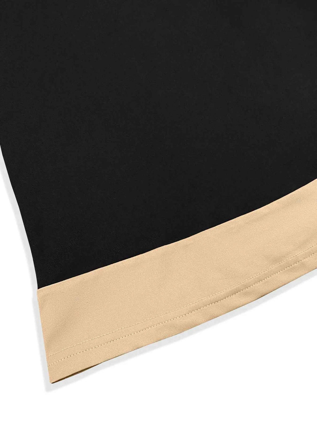 Plus Size Contrast Trim Drawstring Long Sleeve Mini Dress 743f888f3f08438c887d798409b4af83-Max-Origin