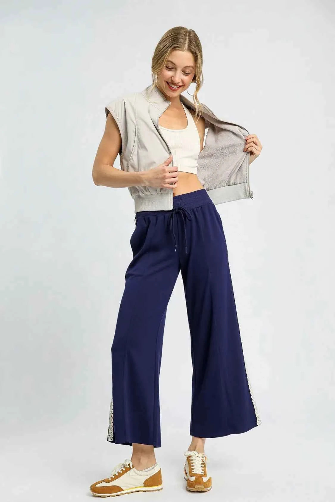 Umgee Wide-Leg Pants with Lace Trim 7482876b-0df6-4433-a80b-52cbe54e7aa8-Max-Origin