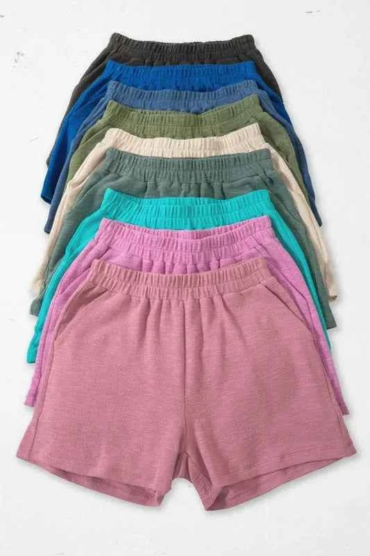 Zenana Cotton Slub Short Pants 749c0cf5-9a3d-414e-98c8-b2f5ba293c0b-Max-Origin