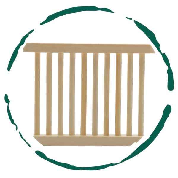 Bamboo Soap Bar Dish. Eco-Friendly 750c28d1-9532-4116-a4a5-1080953534d6