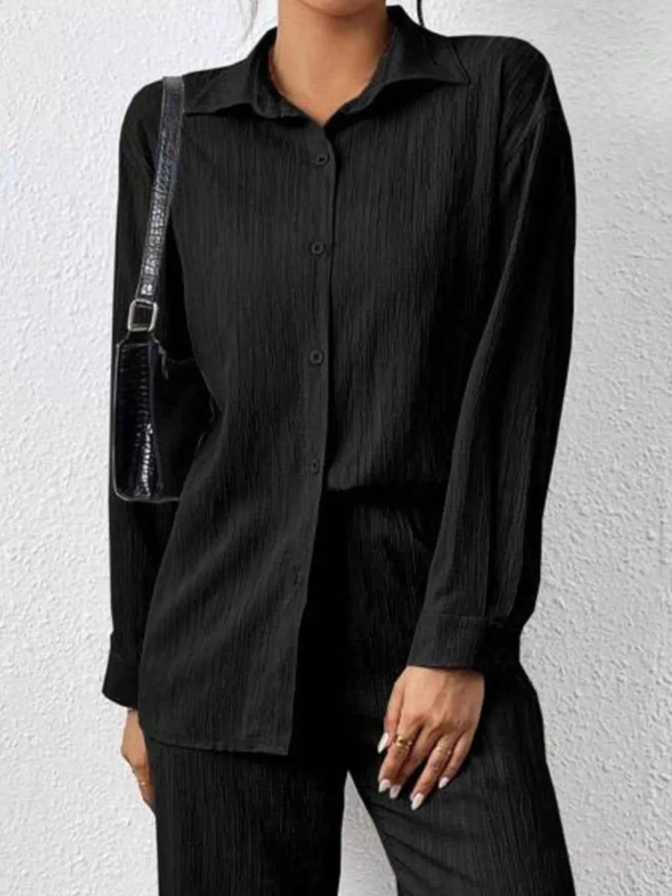 Button Up Long Sleeve Shirt and Pants Set 75f405f1-f78d-4f36-8653-059e25d4411a-Max-Origin