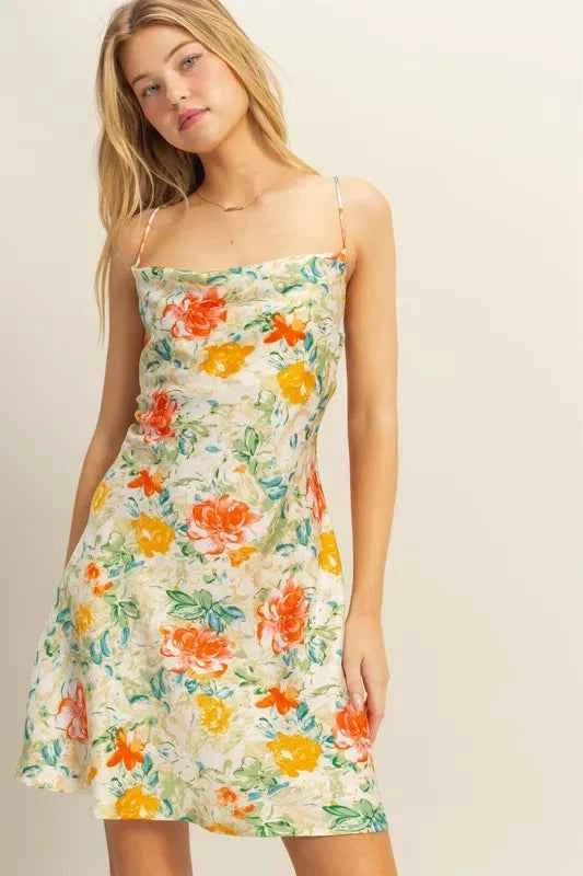 HYFVE Floral Cowl Neck Flirty Satin Mini Dress 763ef16321864e75bd01ebed4dd83f56-Max-Origin