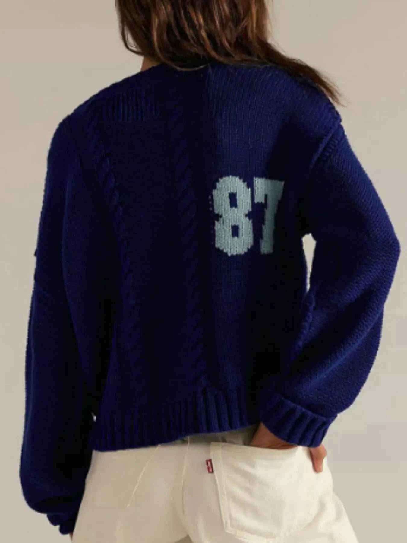 Number 81 Oversized Cable Knit Sweater 76518ead-d852-434f-b22c-617491dc4375-Max-Origin