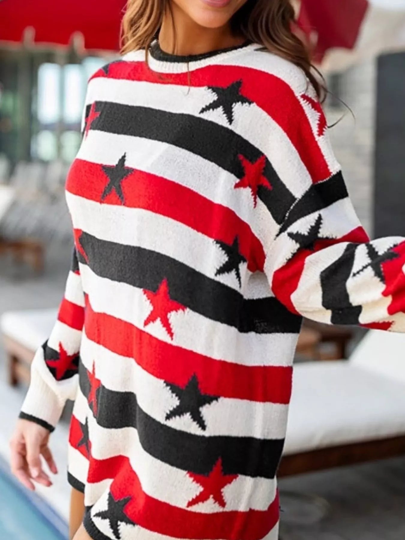 Stars and Stripes Long Sleeve Sweater 768bc95d-71f3-4044-b897-08d476823929-Max-Origin
