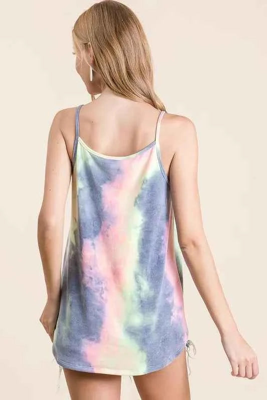 BiBi Tie Dye Terry Camisole with Caged Neck 76cce75a809f463eb63a17e56f72d276-Max-Origin