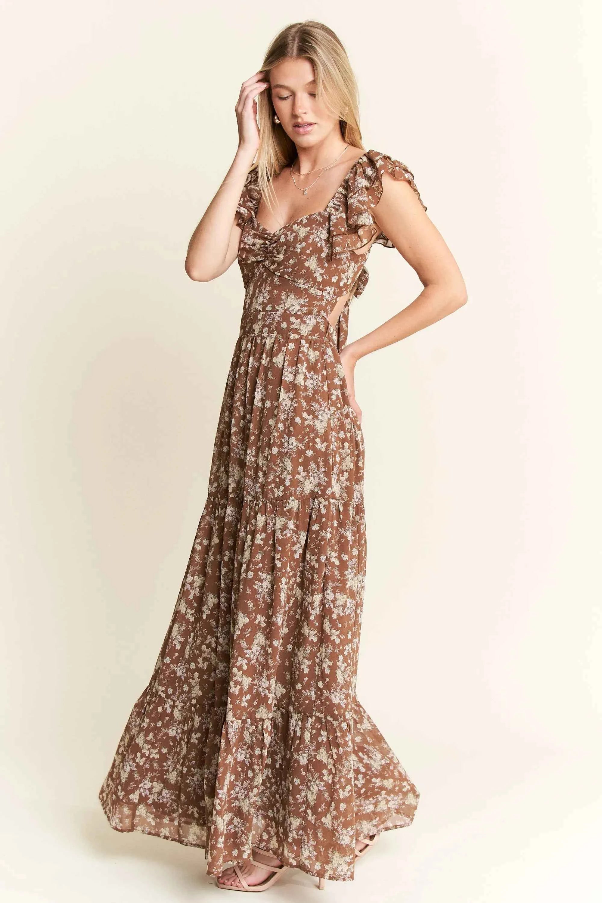 Jade By Jane Ruffle Sleeve Tiered Maxi Dress 7774e33ae4ff483da28bf6593be5938a-Max-Origin