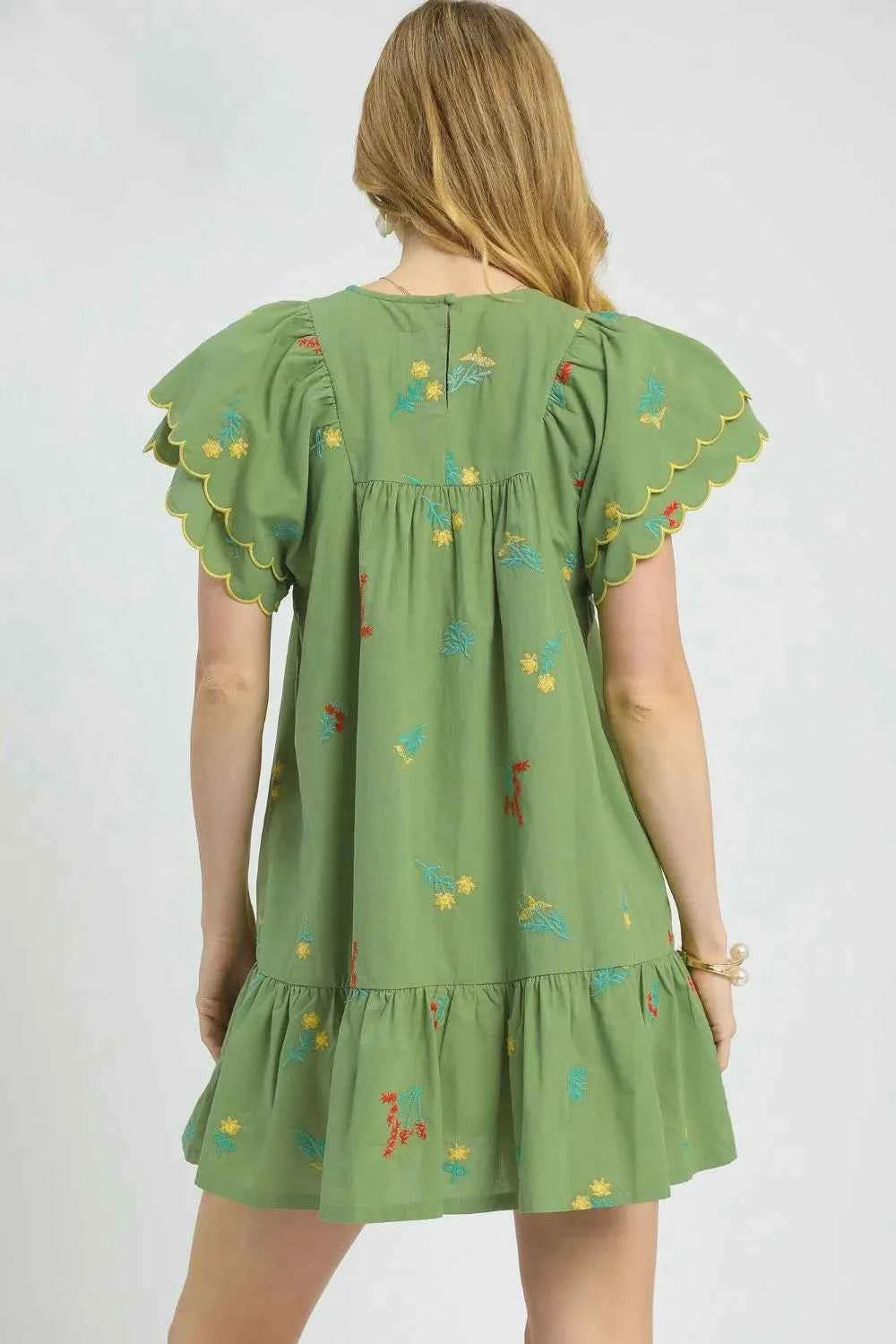 Umgee Floral Embroidered Short Sleeve Mini Dress 781d8f54-5e82-4cb4-9fa2-48d8092c8071-Max-Origin