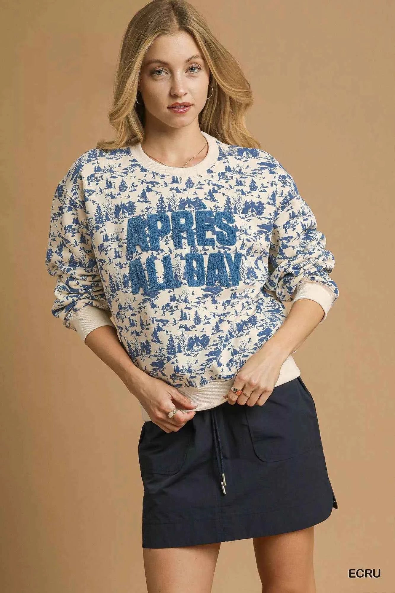 Umgee Scenic Print Cropped Sweatshirt 7964799d-58a7-4baa-b86e-c3eafa8d7cb9-Max-Origin