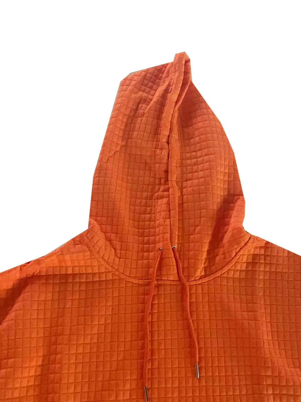 Waffle Knit Drawstring Long Sleeve Hoodie 7a75c09c-7b90-4662-a175-79de7713bc1f-Max-Origin