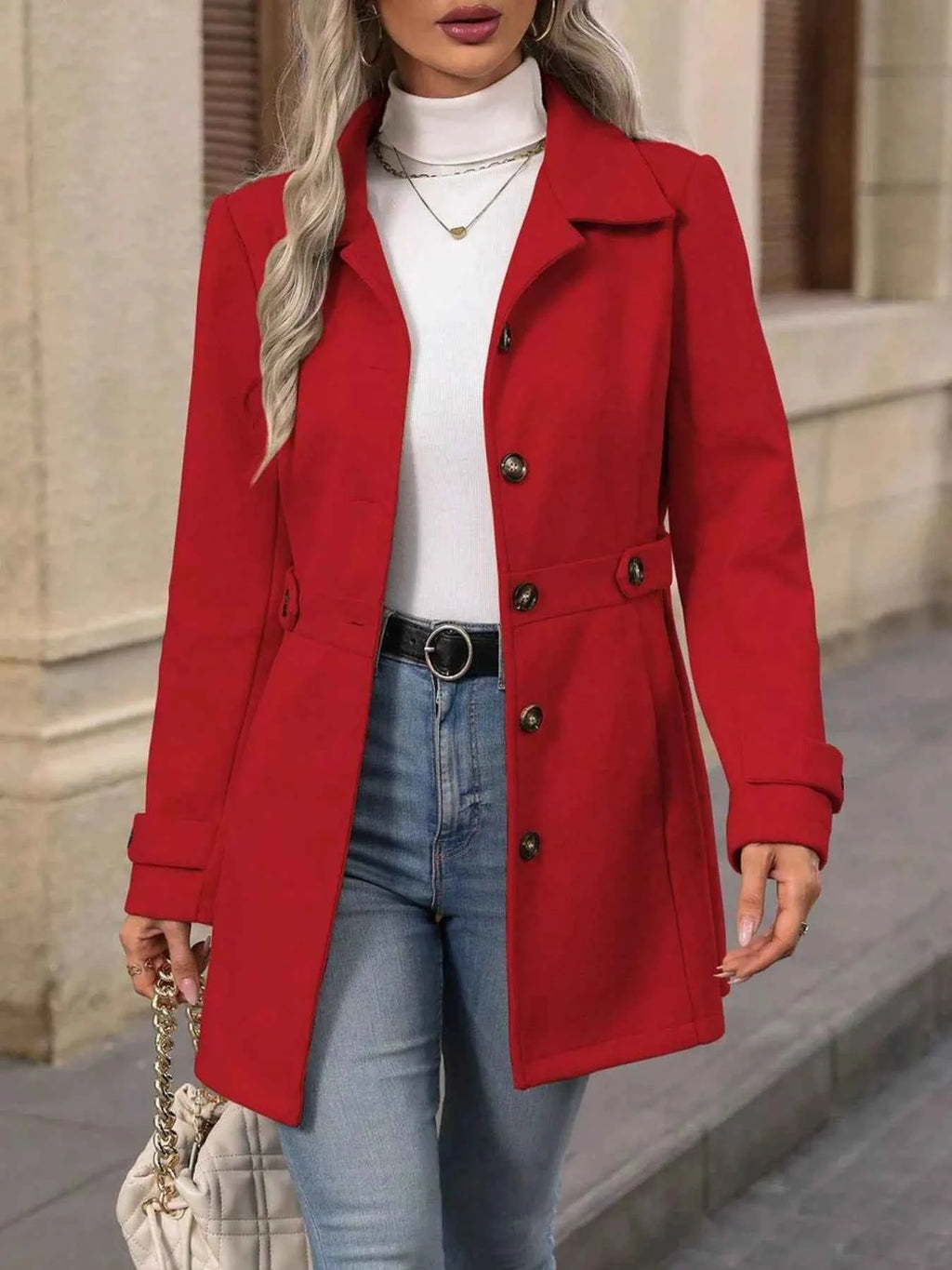 Button Up Long Sleeve Coat Red 7b1b8c47-dfb8-4c1c-924f-a723dd247855-Max-Origin