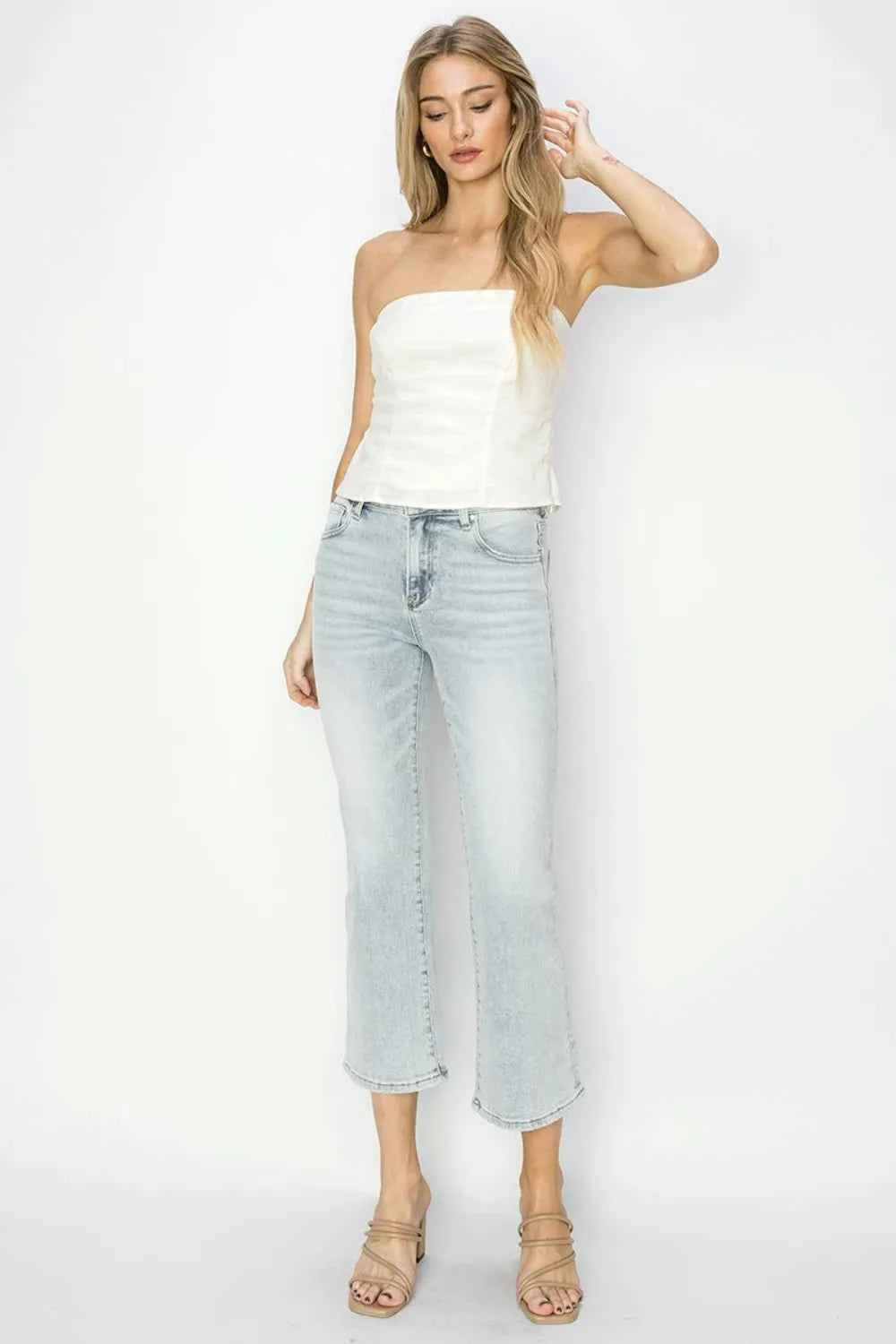 RISEN Full Size Mid Rise Cropped Flare Jeans 7bf99106-497c-4cce-8a41-298e6ae2bb57-Max