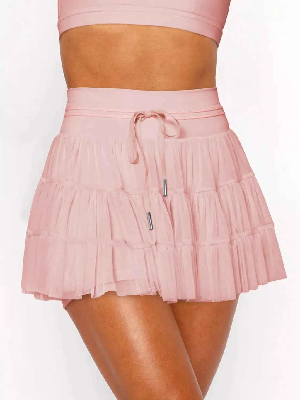 Tiered Skort with Drawstring 7d92f6d4-b8ad-44f0-aaa4-1830e672a8f3-Max-Origin
